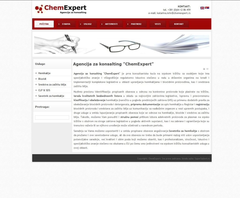 Chemexpert, Beograd