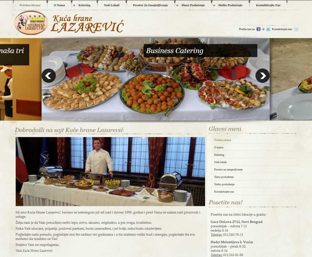 Kuća hrane "Lazarević", Beograd