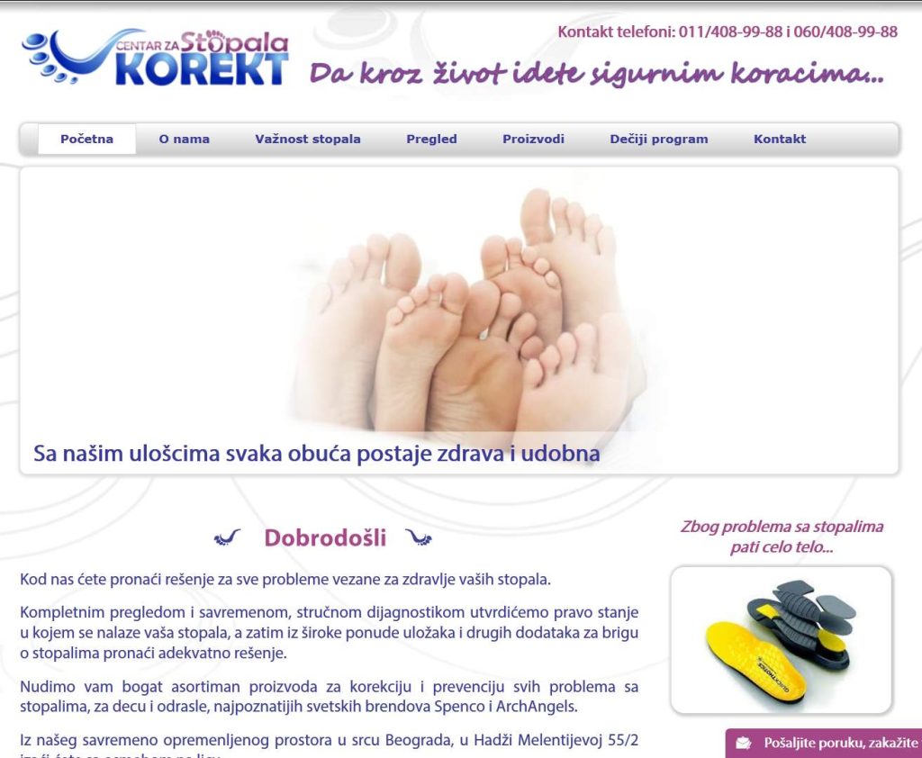 Centar za stopala "Korekt"