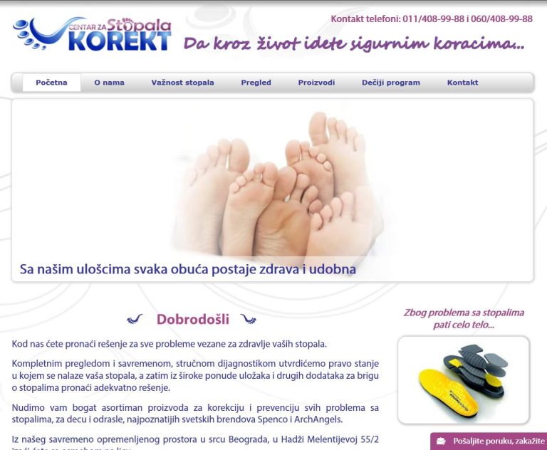 Centar za stopala "Korekt"